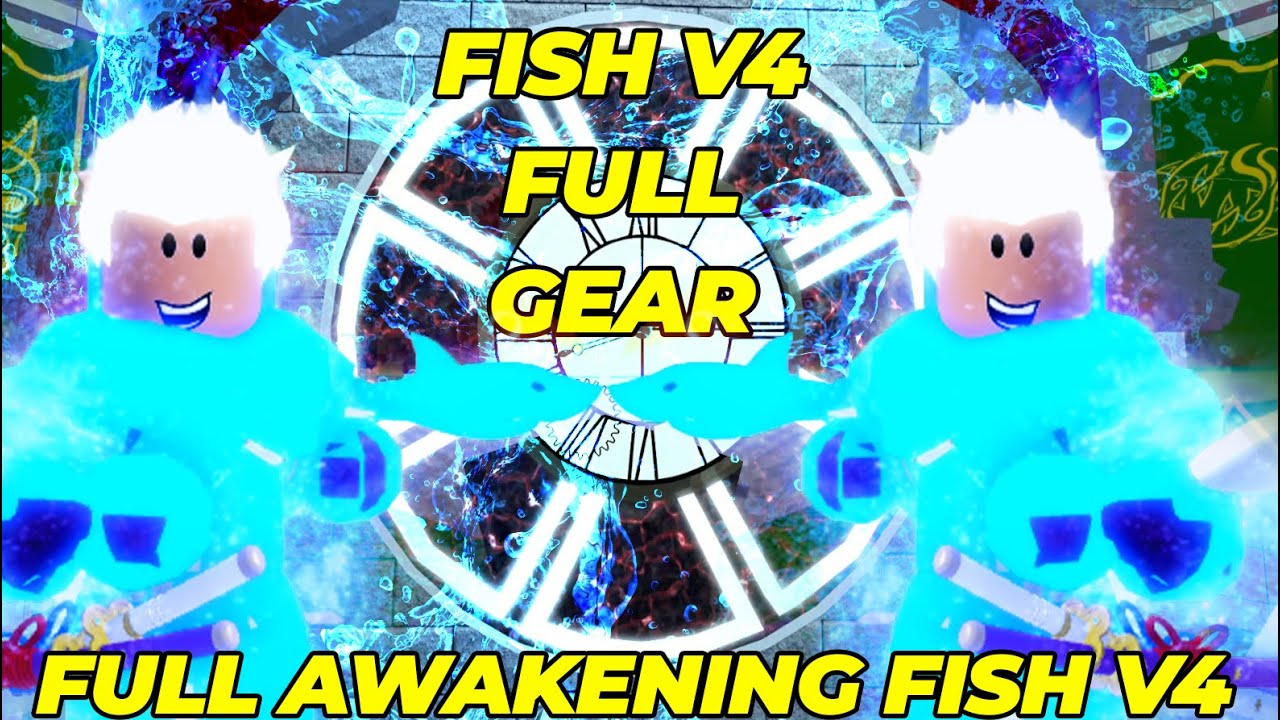 STRENGTHLEE MỘT M&Igrave;NH ĐI THỨC TỈNH FULL TỘC C&Aacute; (FISH) V4 SI&Ecirc;U TR&Acirc;U NHẤT BLOX FRUIT