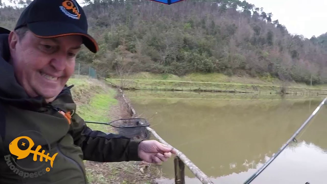 PESCARE GROSSE CARPE A FEEDER NEL LAGO DI MOLINACCIO - TEAM BUONAPESCA