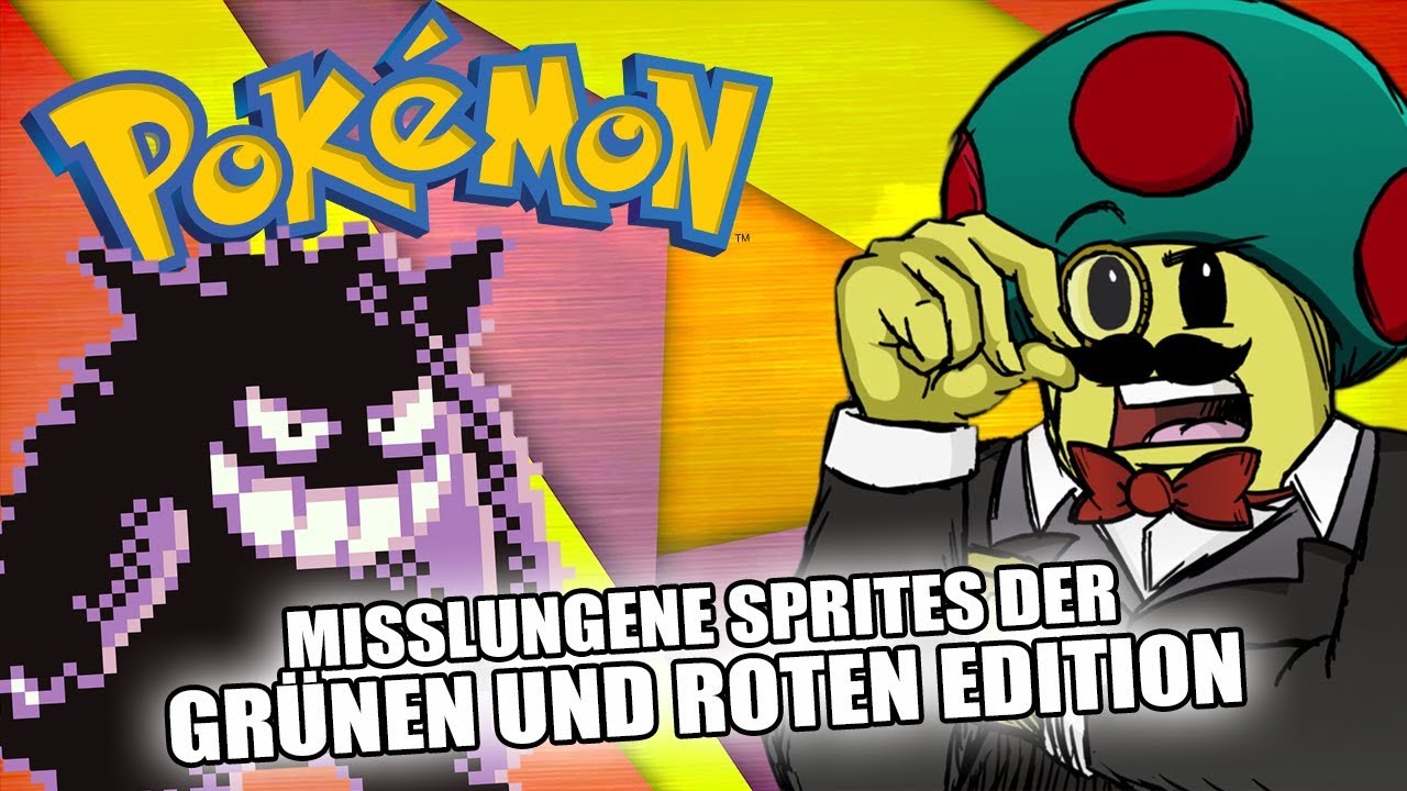 Die misslungensten POKÉMON-Sprites (feat. MythosOfGaming) [Grüne/Rote Edition]