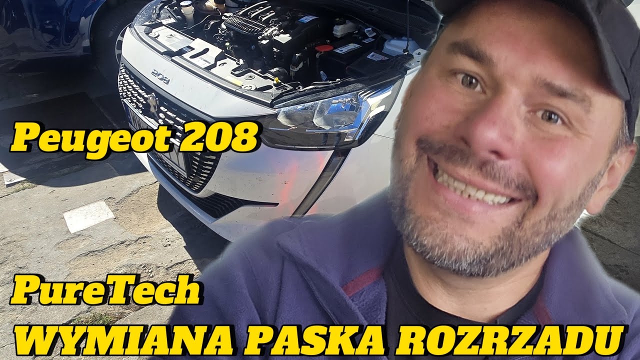 Peugeot 208 PureTech wymiana paska rozrządu #tutorial