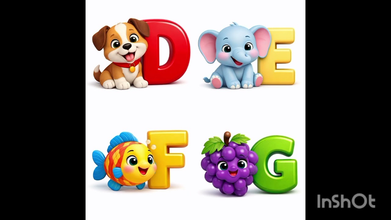 A to J | Fun Alphabet Song for Kids 🧒🎵