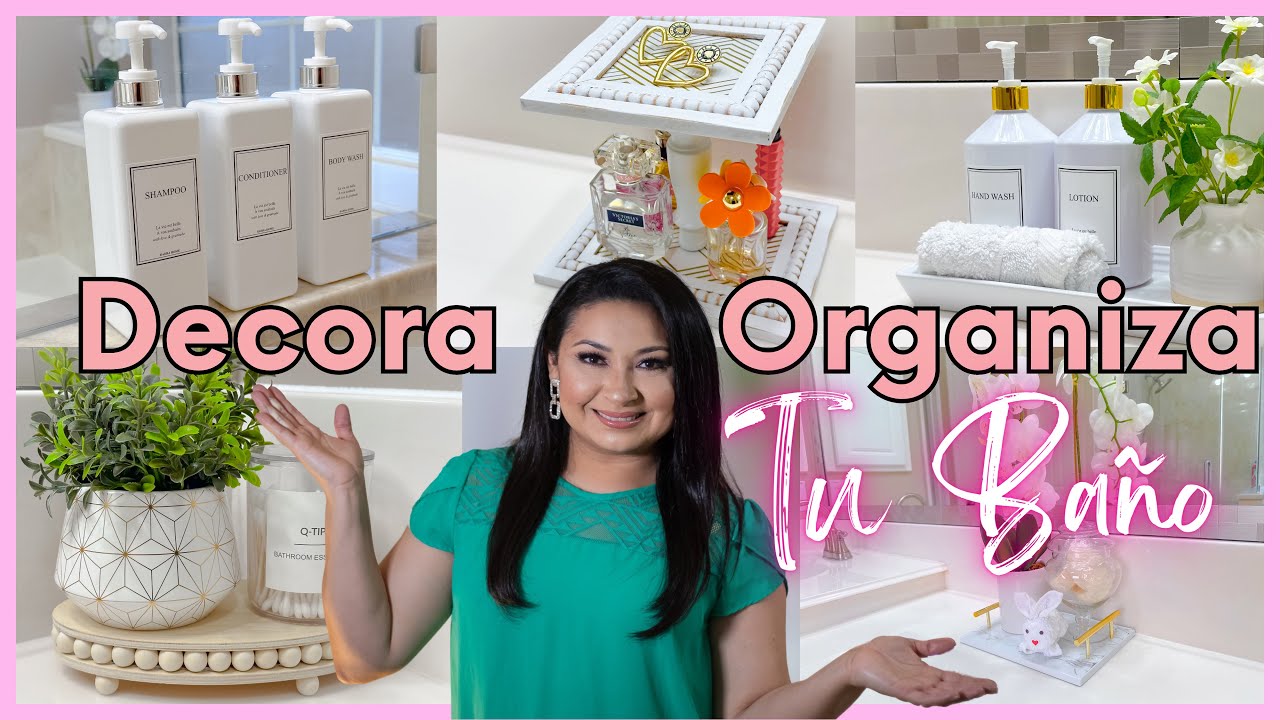 DECORA y ORGANIZA tu BAÑO / Decoración 2024 / Home Decor ideas