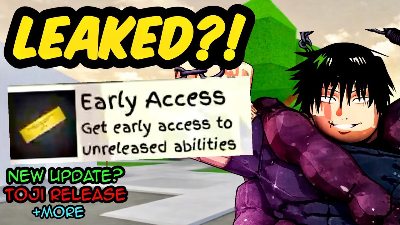 NEW JJS TOJI EARLY ACCESS LEAKS!? NEW UPDATE | Jujutsu Shenanigans
