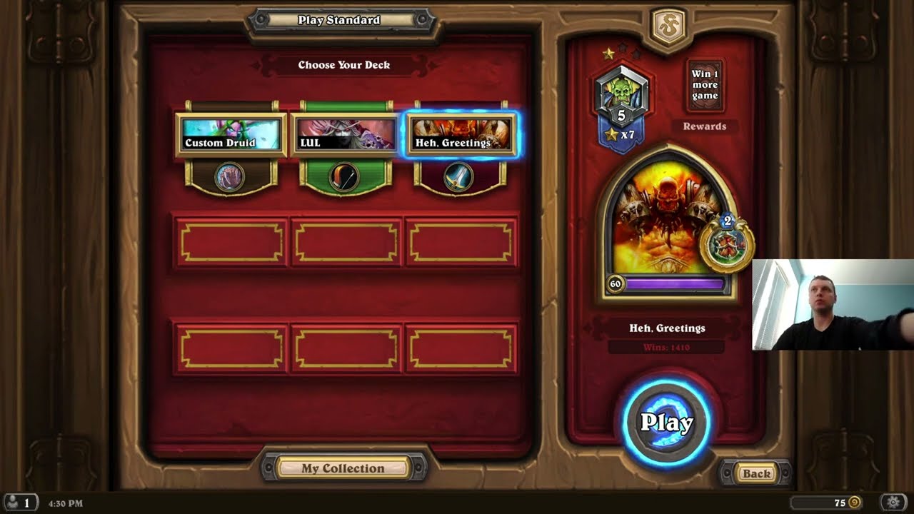 May 2, 2022 - Hearthstone + Auction