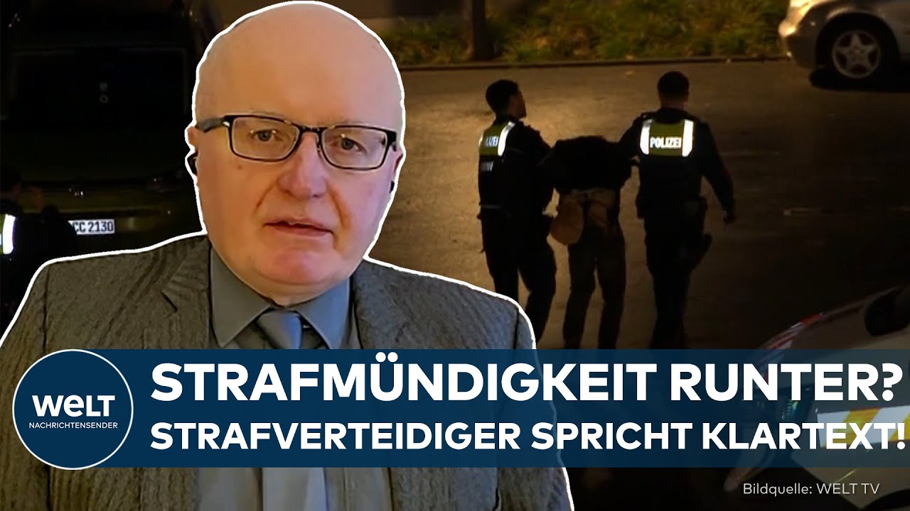 DEUTSCHLAND: Strafm&uuml;ndigkeit runter? &ndash; Strafverteidiger Vetter spricht Klartext!