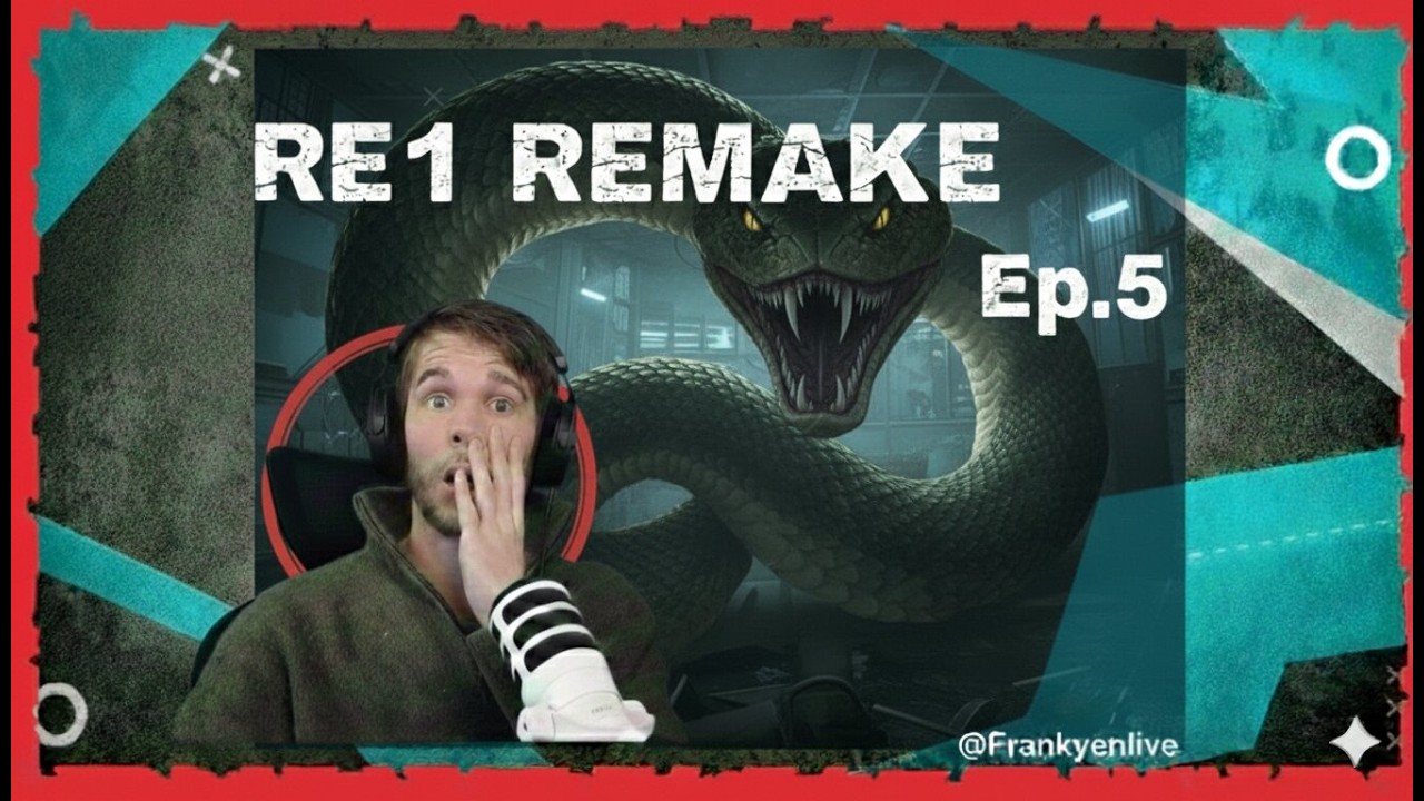 CE SERPENT EST GIGANTESQUE! Re1 Remake Ep. 5