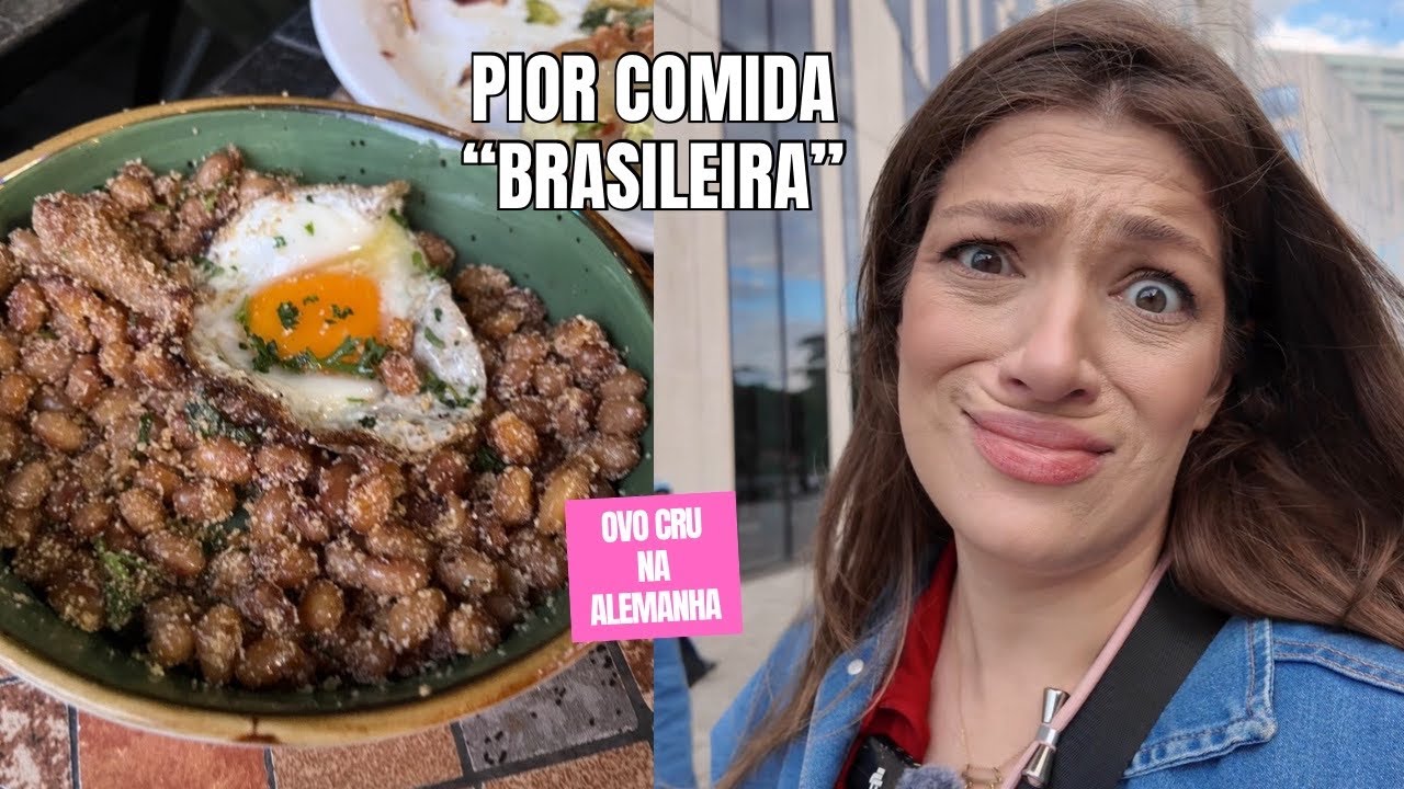 PIOR COMIDA brasileira que JÁ comemos! DÜSSELDORF 