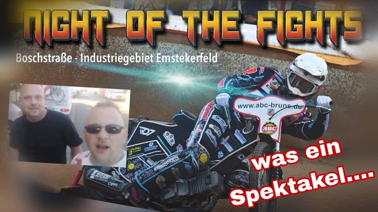 Wir waren mit Benny beim Speedway | Nights of the Fights
