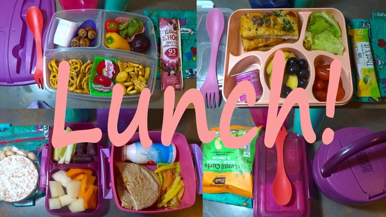 School Lunch Ideas! | 2018| WHAT SHE ATE  Week 22