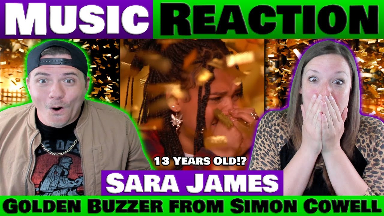 Сара Джеймс &mdash; получает Золотую кнопку от Саймона Коуэлла на AGT REACTION @Sara_James