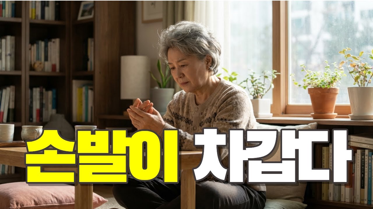 요즘 자꾸 손발이 차가운 이유｜시니어가 놓치기 쉬운 몸의 신호