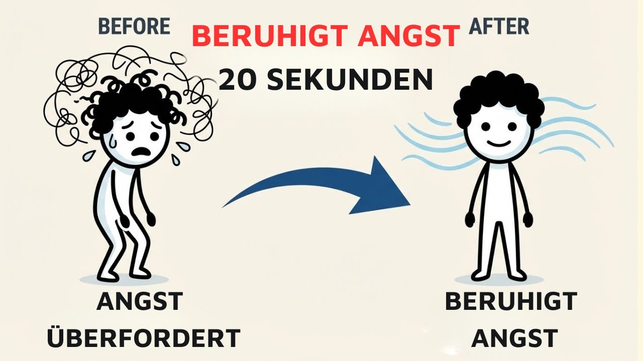 Dieser 20-Sekunden-Trick beruhigt Angst sofort (Mach das jetzt)