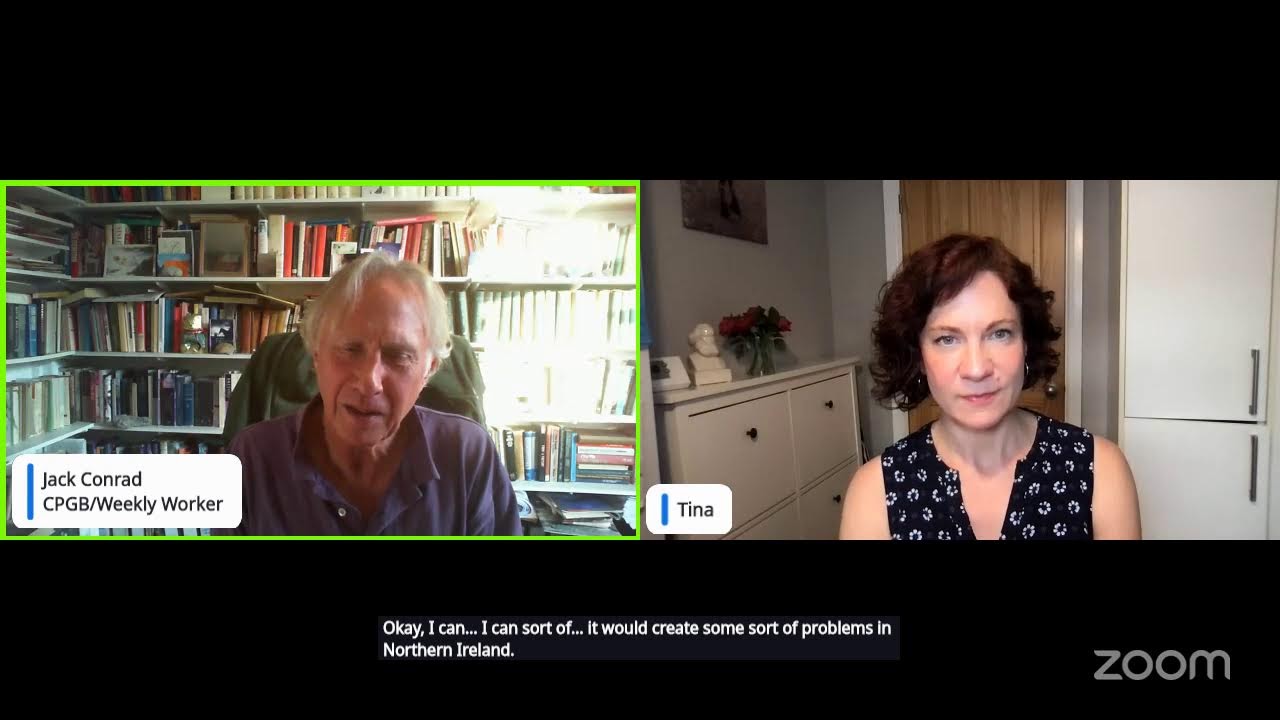 Building a Communist Party: Party and programme, with Jack Conrad