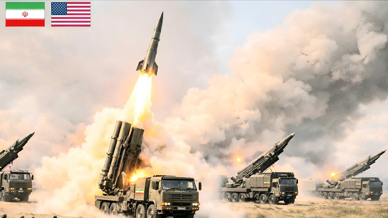 3 minutes ago!! Iran again attacked a US military base