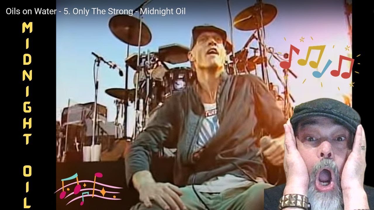 Metal Dude* Musician (REACTION) - Oils on Water - 5. Only The Strong - Midnight Oil - Awesome Song!