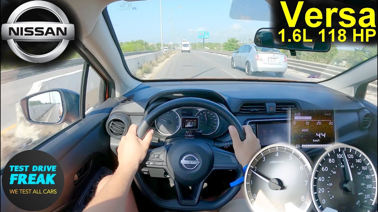 2025 Nissan Versa 1.6 (118 HP) – Highspeed POV 🚀 Real Acceleration & Fuel Test on Mexican Highway
