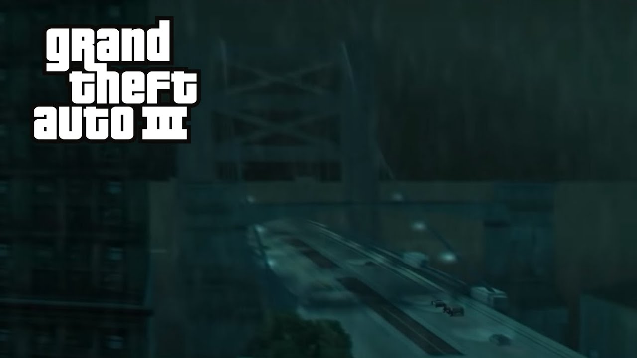 GTA III - Callahan Bridge Assault Theme with Stormy Rain (Extended)
