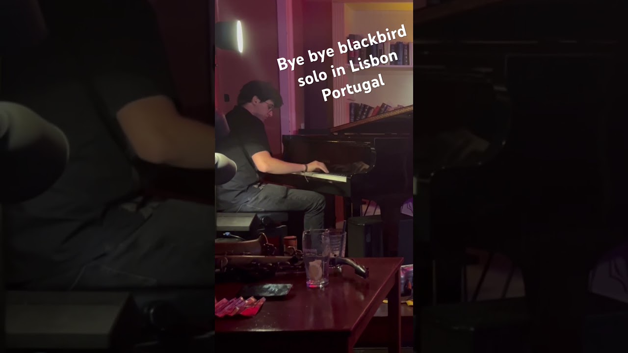 Playing in Lisbon Portugal 🇵🇹 #jazz #jazzpiano #swing #bebop #blues #oscarpeterson #barryharris