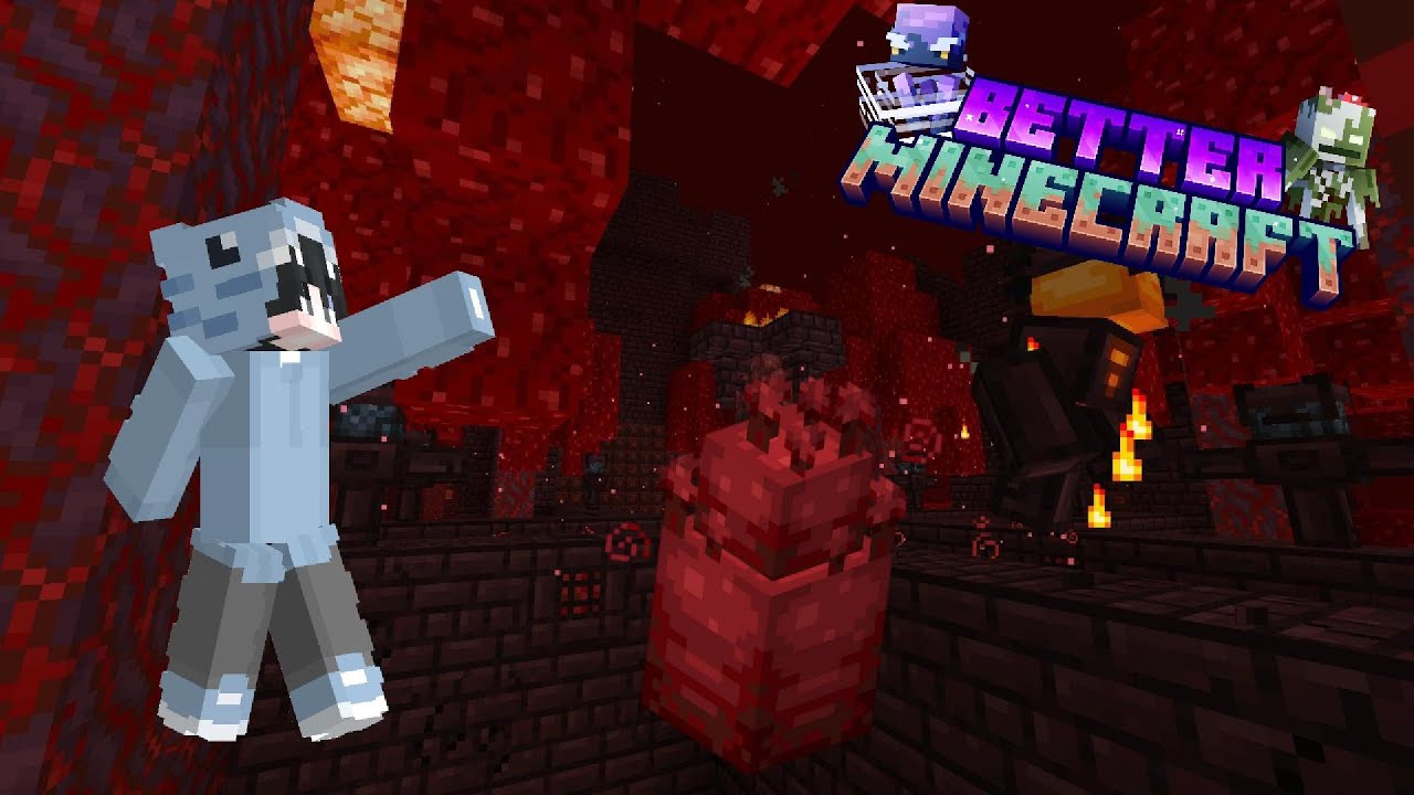 Mining a vic Netheru #4 Better Minecraft