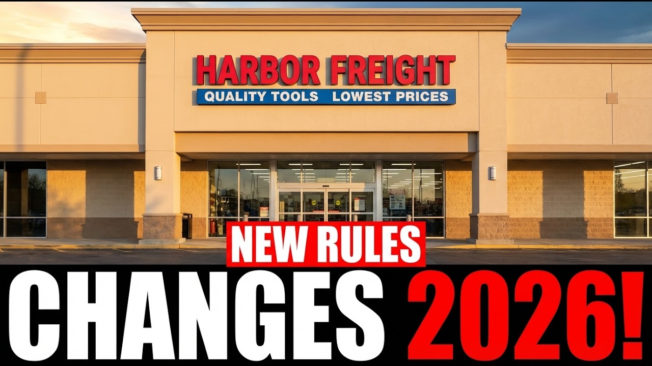 Harbor Freight Changes in 2026! What you need to know