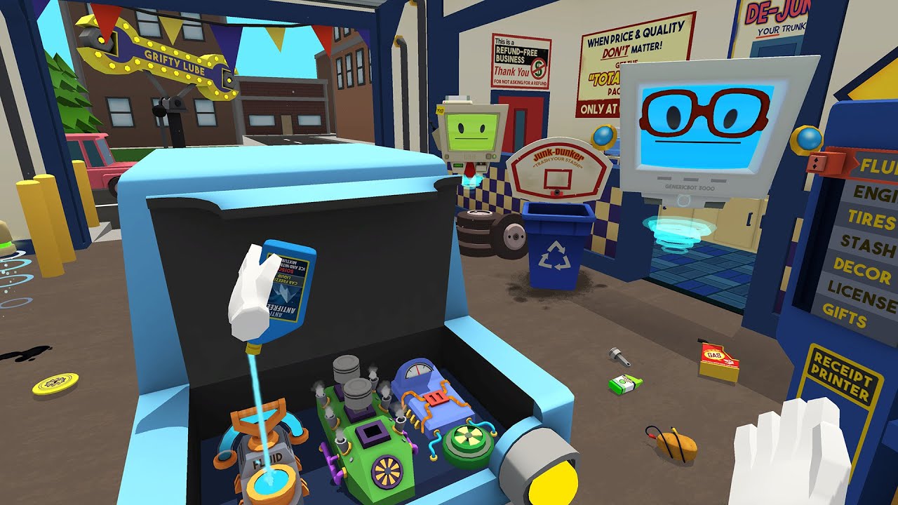 Job Simulator Gameplay - Auto Mechanic - HTC Vive