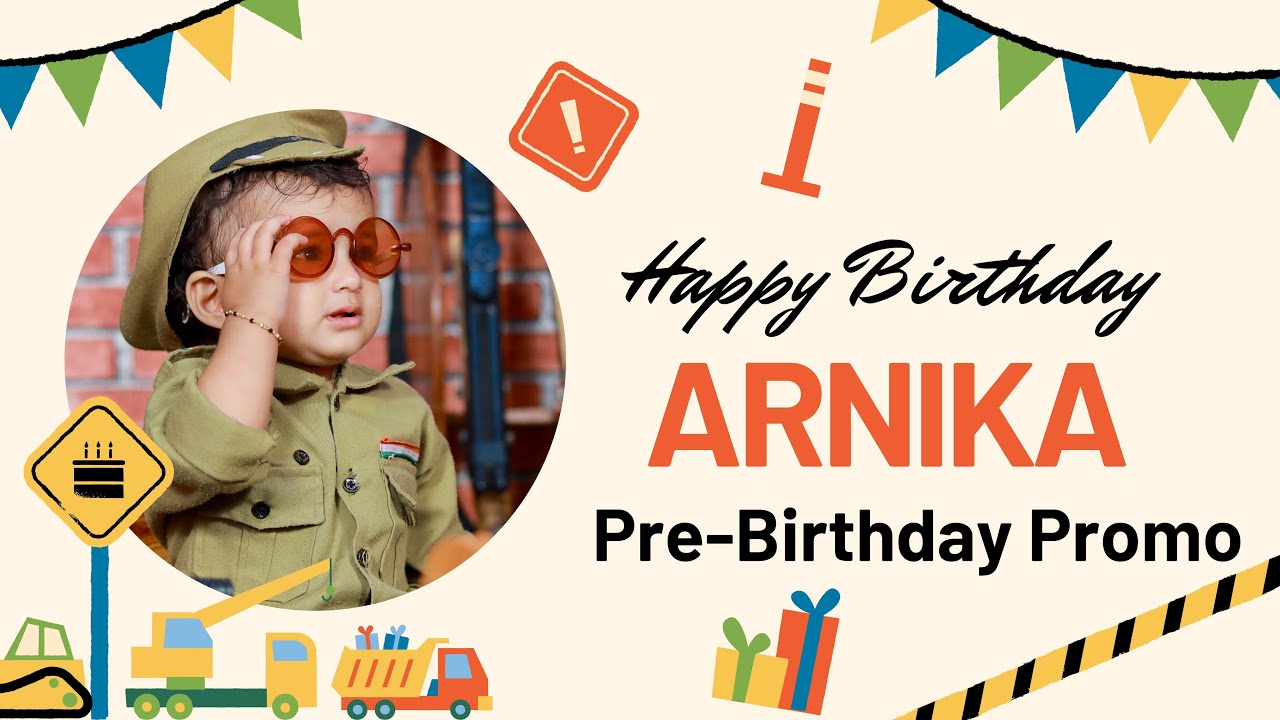 Arnika’s 1st Birthdy Teaser | Pre Birthday Shoot2025