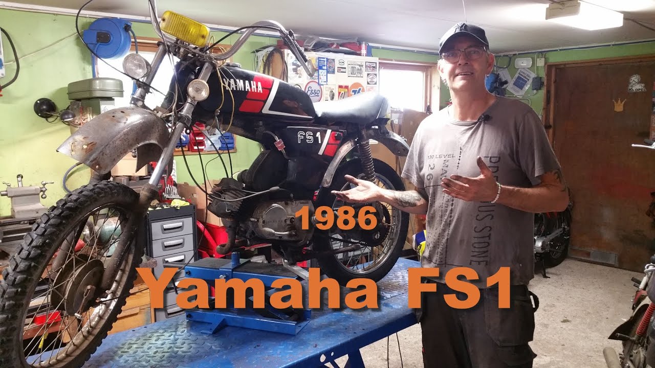 Yamaha fs1 1986 - Skrot ? Blir det en provtur idag ?. Del 3