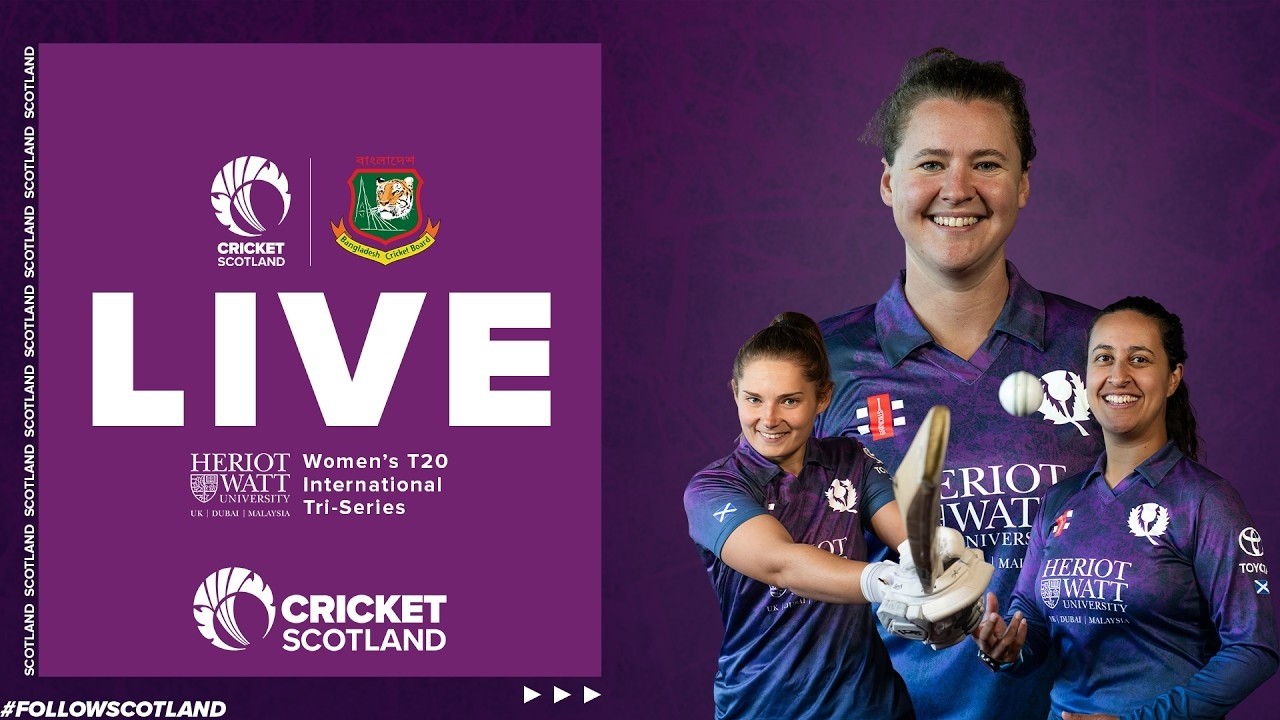 LIVE CRICKET: Scotland v Bangladesh