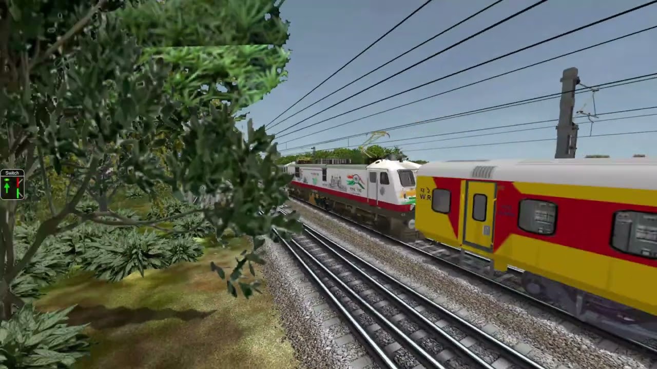 Microsoft Train Simulator WAP 7 Locomotive New Ajmgamig 4k video 2026