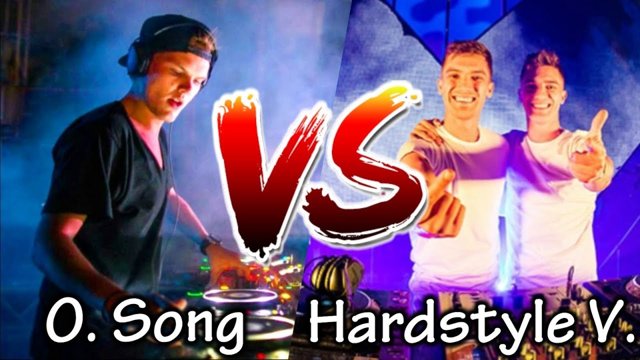 ORIGINAL SONG VS HARDSTYLE VERSION #1