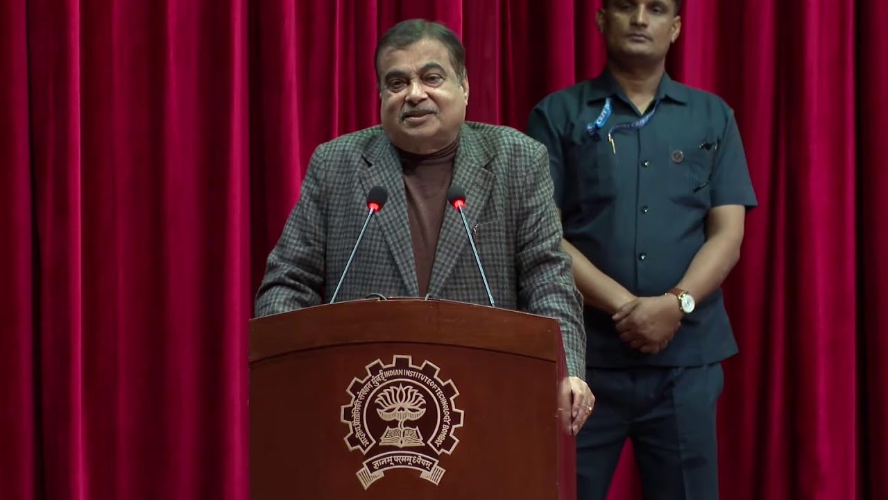 📍𝐌𝐮𝐦𝐛𝐚𝐢 | Delivering a keynote address at Techfest, organized by IIT Bombay | Nitin Gadkari
