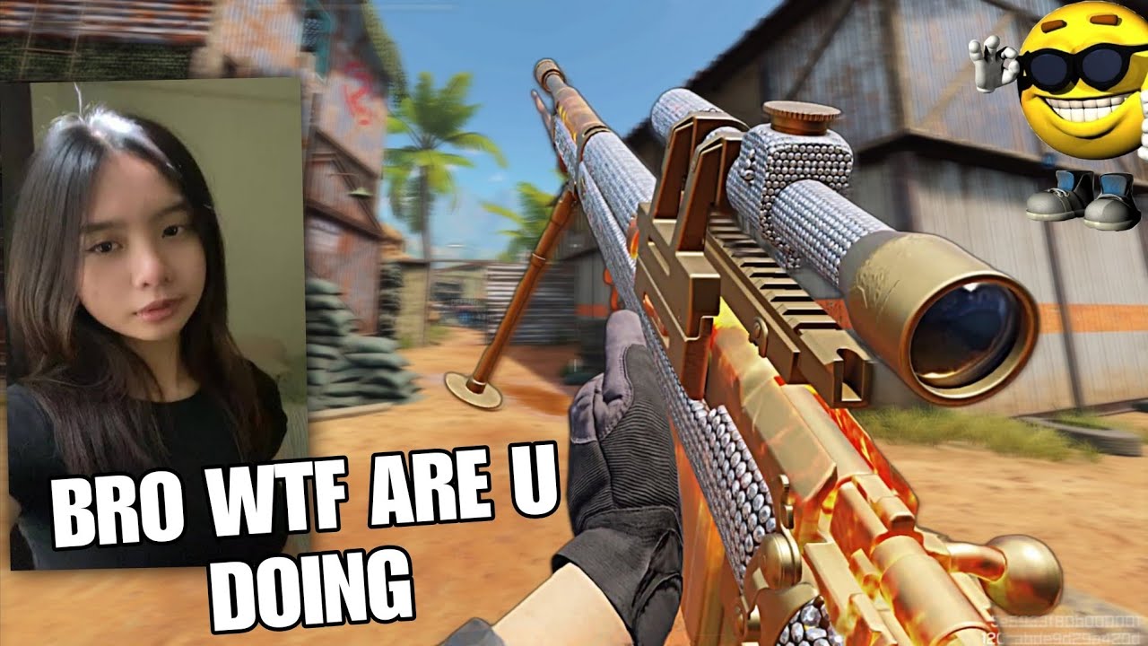 PRETENDING TO BE A BOT THEN CARRYING THE WHOLE TEAM WITH SNIPER