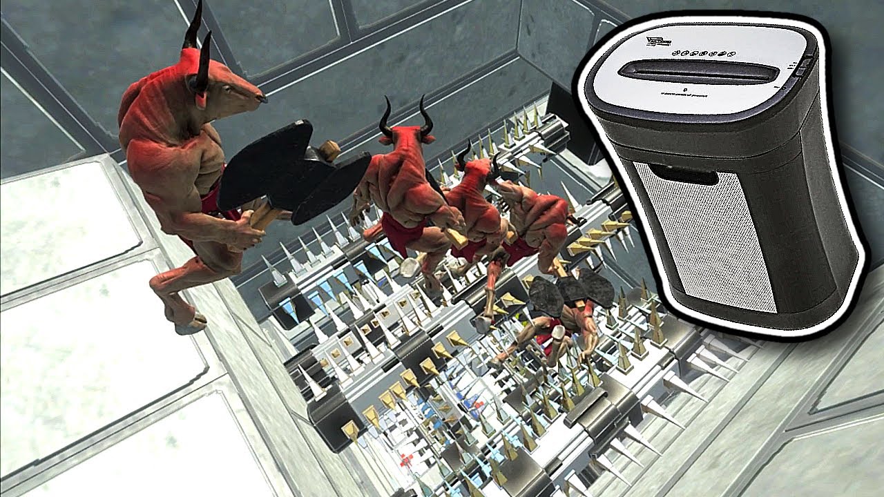 ALL Units vs CRAZY BLENDER Of DEATH!!! - Animal Revolt Battle Simulator
