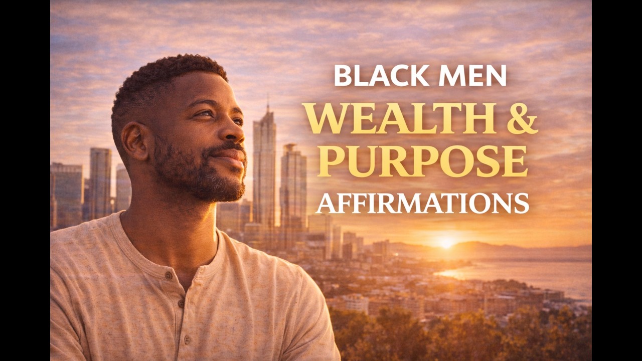 Wealth & Purpose Affirmations for Black Men | Success, Discipline & Abundance Mindset