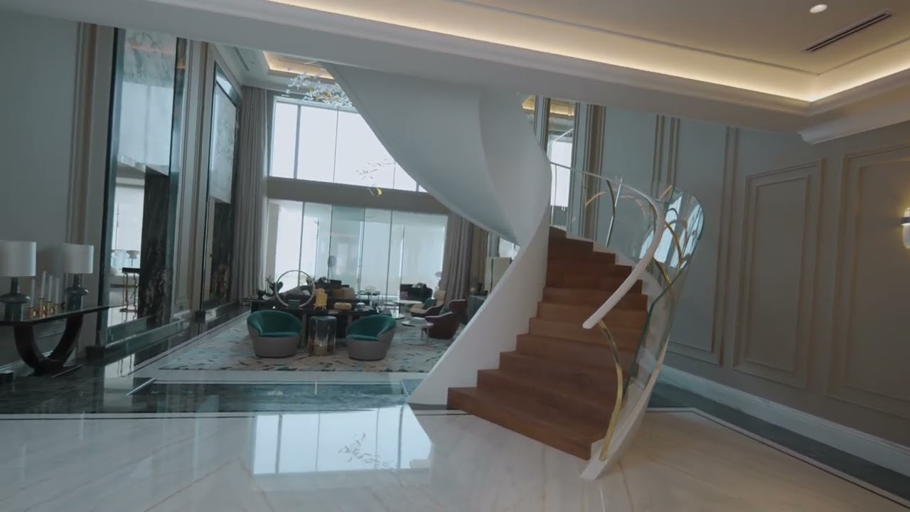 Siller Stairs feature stair at 22Carat Dubai - stairs that inspire!