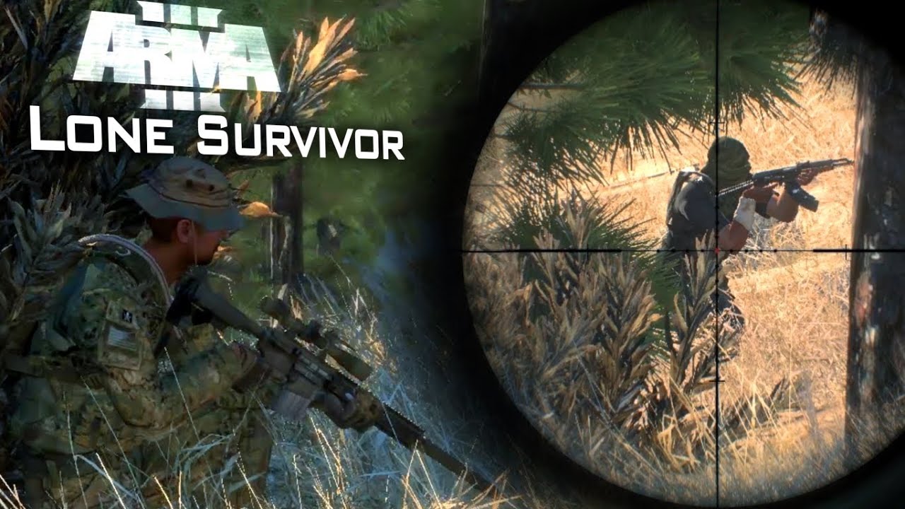 Arma 3: 'Lone Survivor' Forest Fight