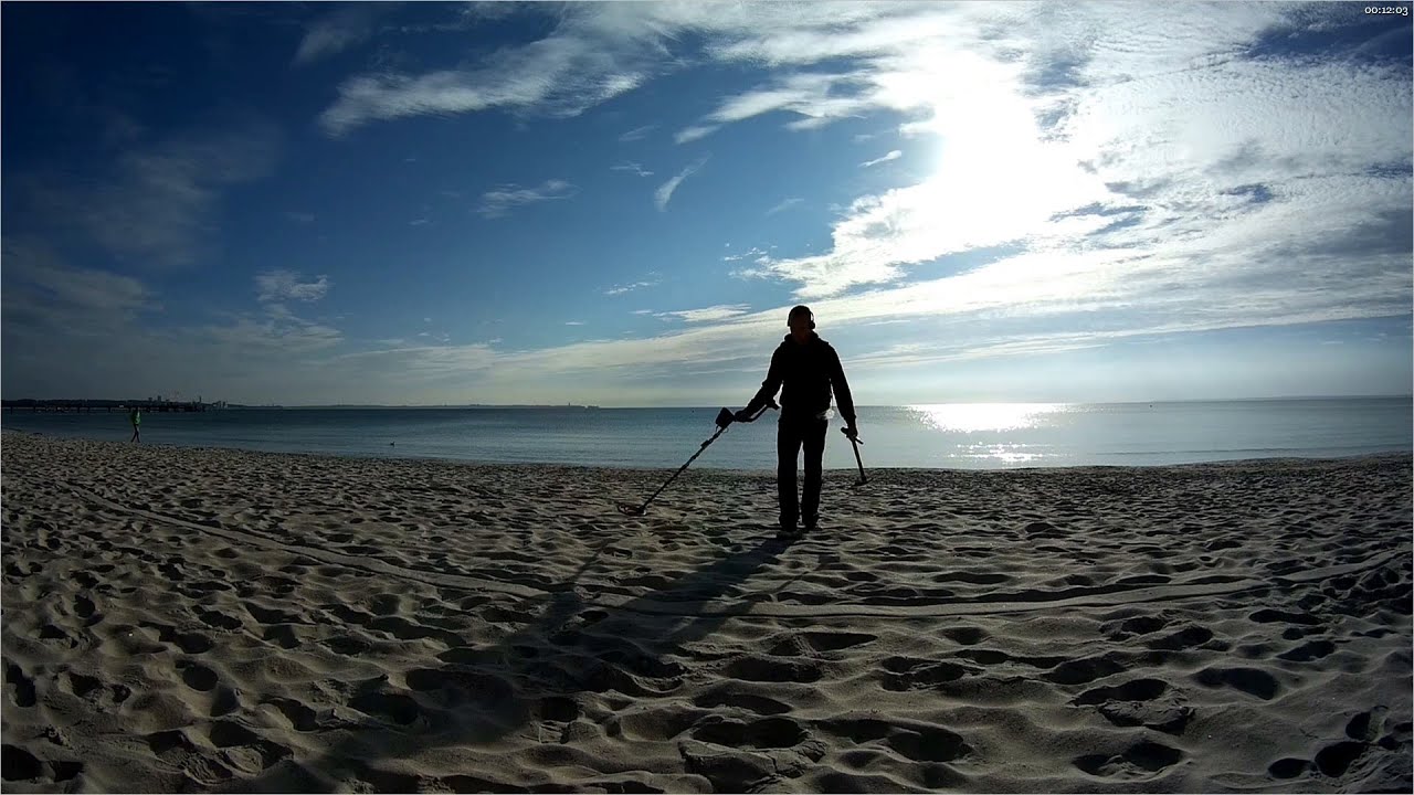 Sondeln mit Andy 16.7.16 Ostsee Timmendorfer Strand #german Deutsch