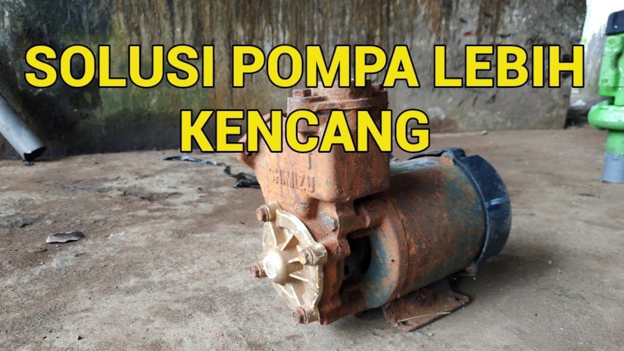 Bongkar RAHASIA Pompa Air Kembali Kencang