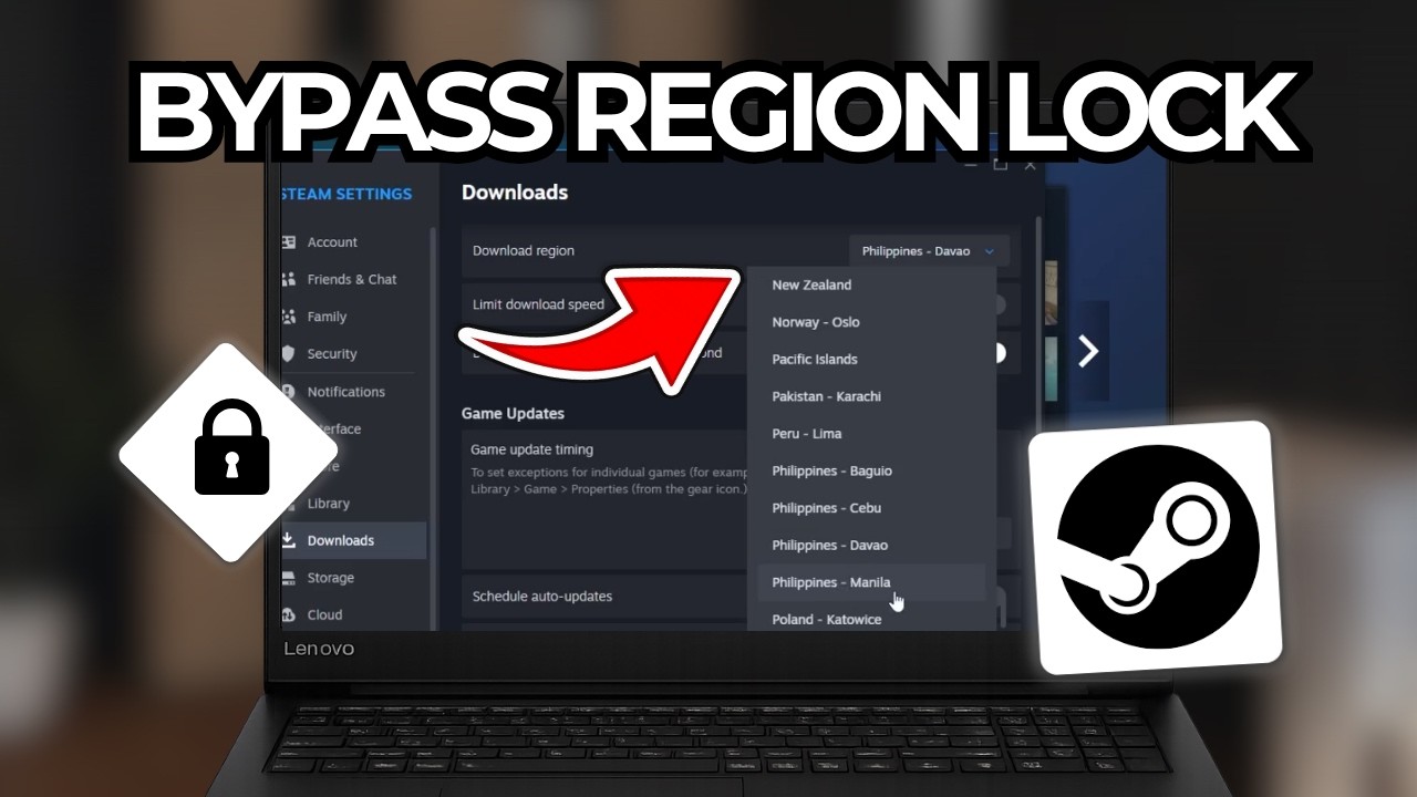 How To Bypass Steam Region Lock 2026 | Step By Step