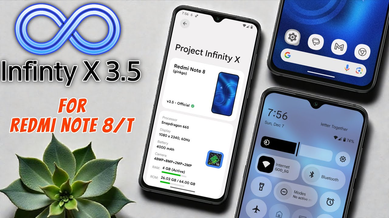 Обзор Infinity X ROM v3.5 🔥 Android 16 на Redmi Note 8 — камера MIUI ВЕРНУЛАСЬ!