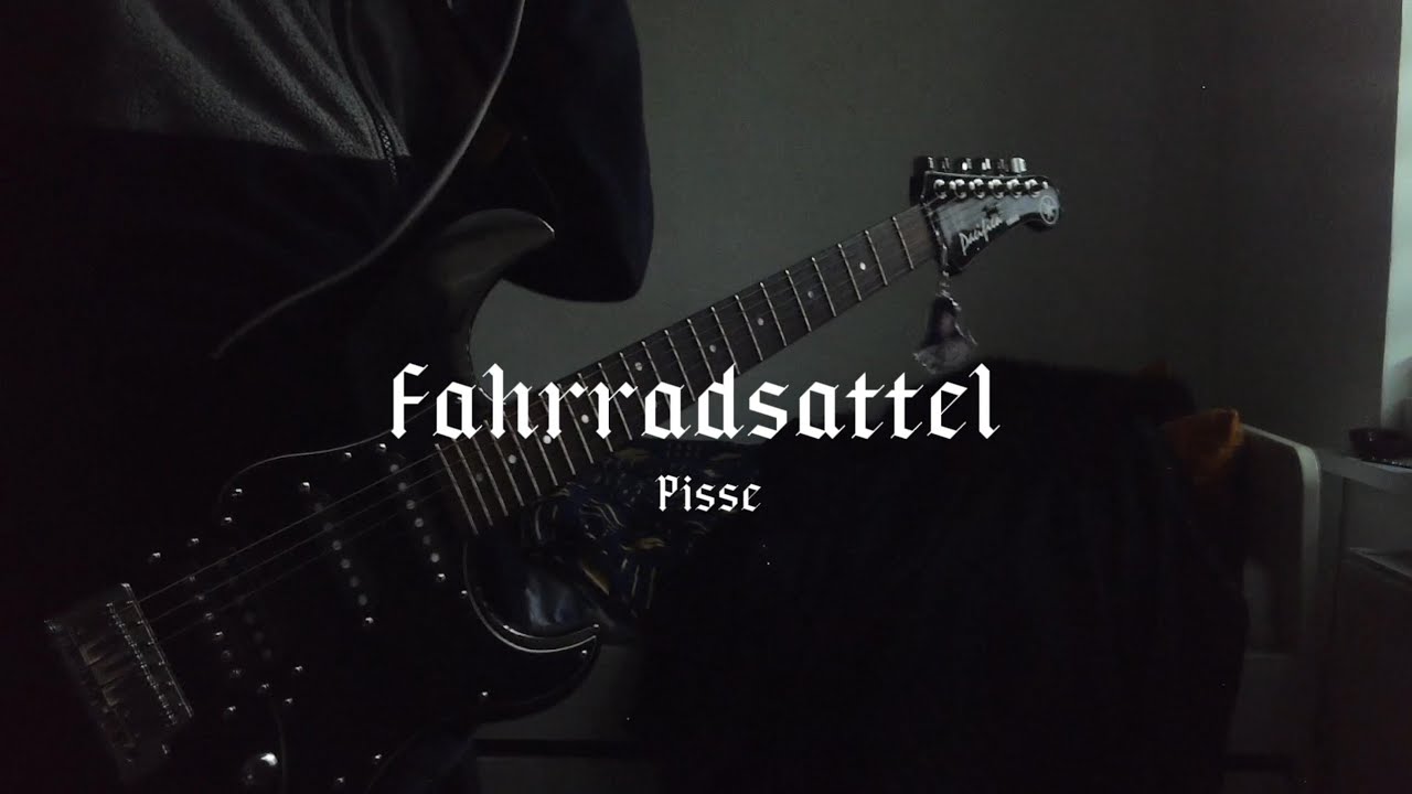 Fahrradsattel - Pisse Guitar Cover by W2015