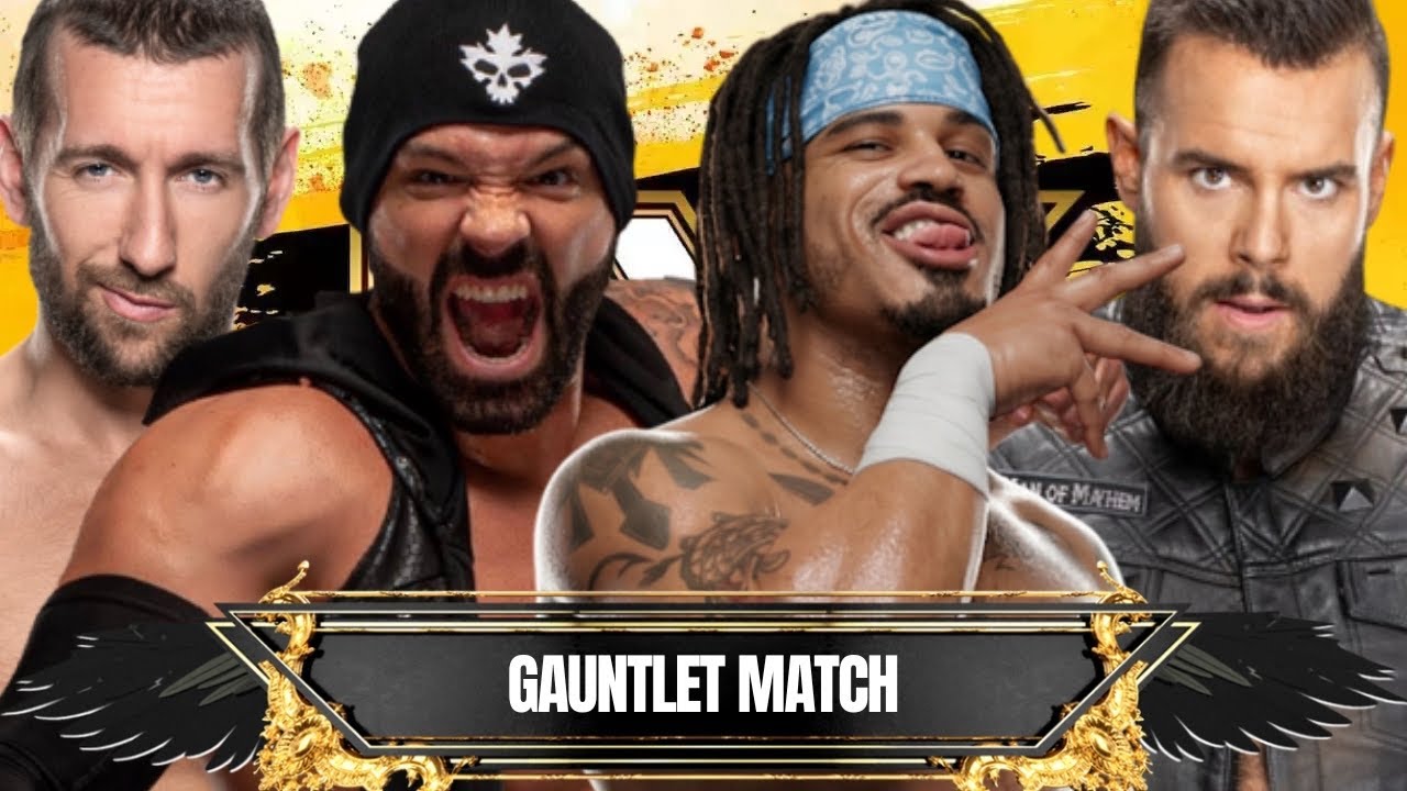 GAUNTLET - Shawn Spears v. Wes Lee v. Josh Briggs v. Duke Hudson | NXT