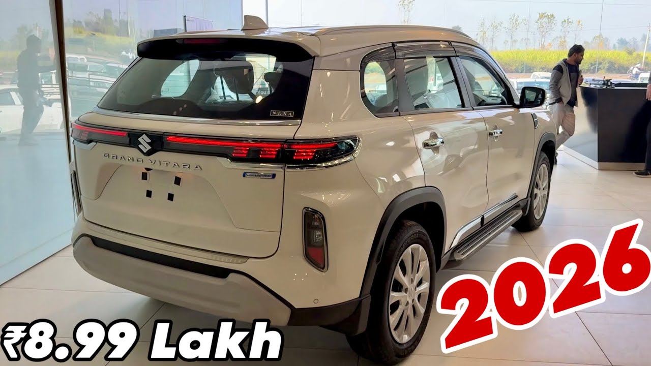 2026 New GRAND VITARA Base Model White Colour || Maruti Suzuki Grand Vitara Sigma 2026 Review