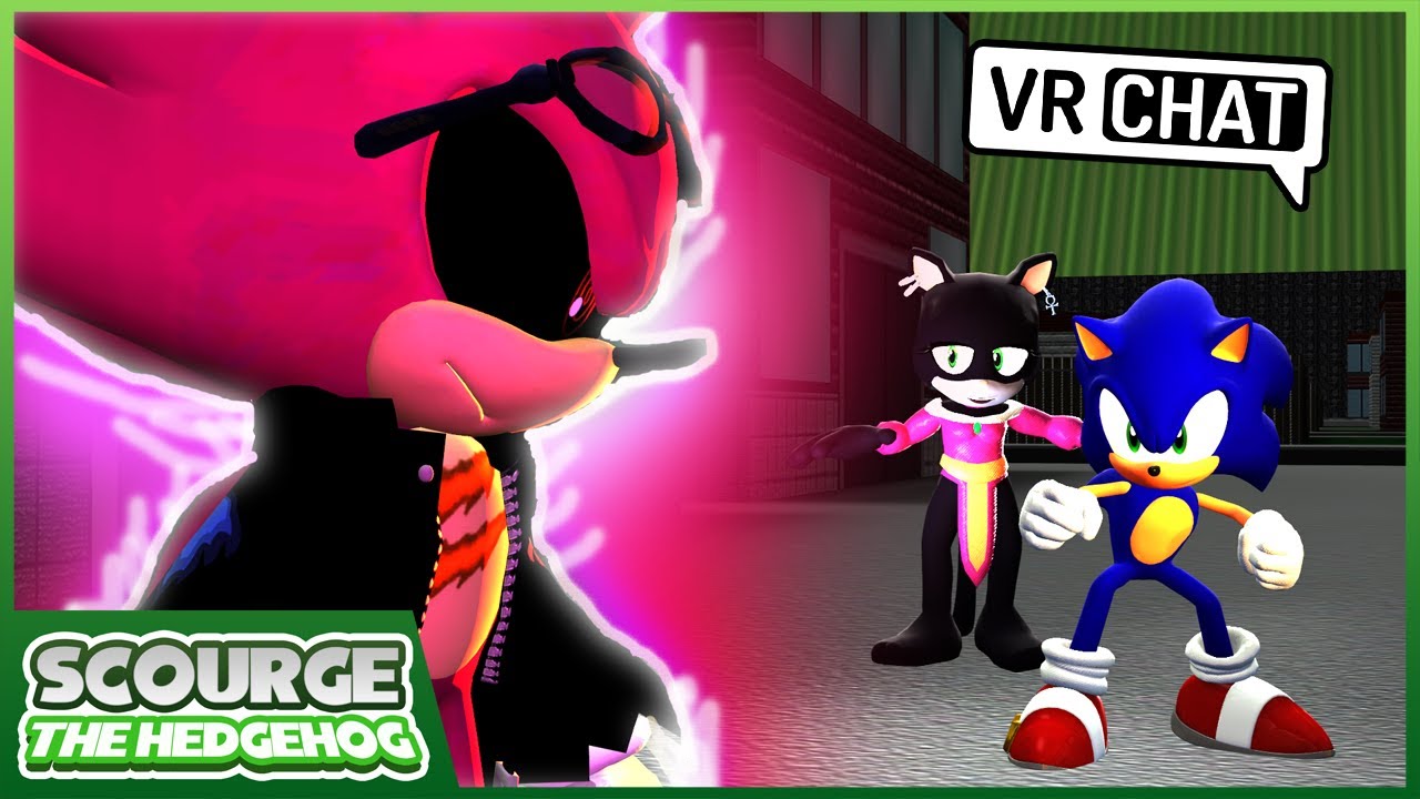 Sonic and Ebony meets Fleetway Scourge??? Good or Evil??? (VR CHAT)