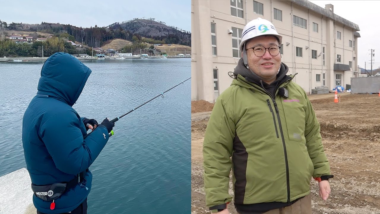 中学校がサテライトオフィスに変身！自然豊かな気仙沼大島で釣りしてみた