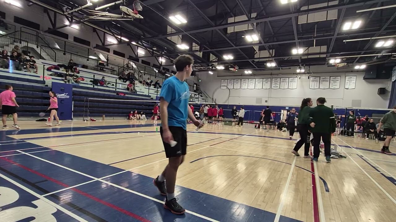 Tournoi Collégiale par Équipe- Double 1- Contre Les Dynamiques (Québec)