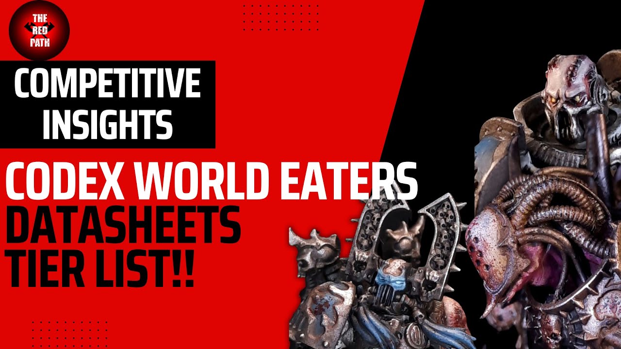 NEW WORLD EATER CODEX DATASHEET TIER LIST