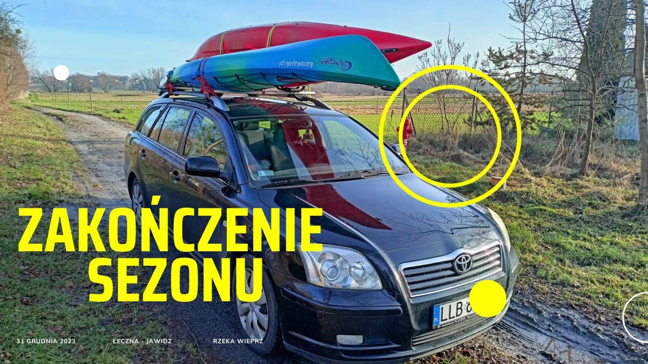 Zakończenie sezonu i pierwszy rejs nowym kajakiem - Aquarius Trek