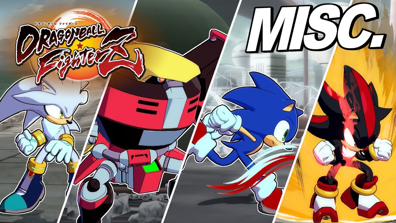 Dragon Ball FighterZ: Sonic Mod Pack - MISC. Compilation 1