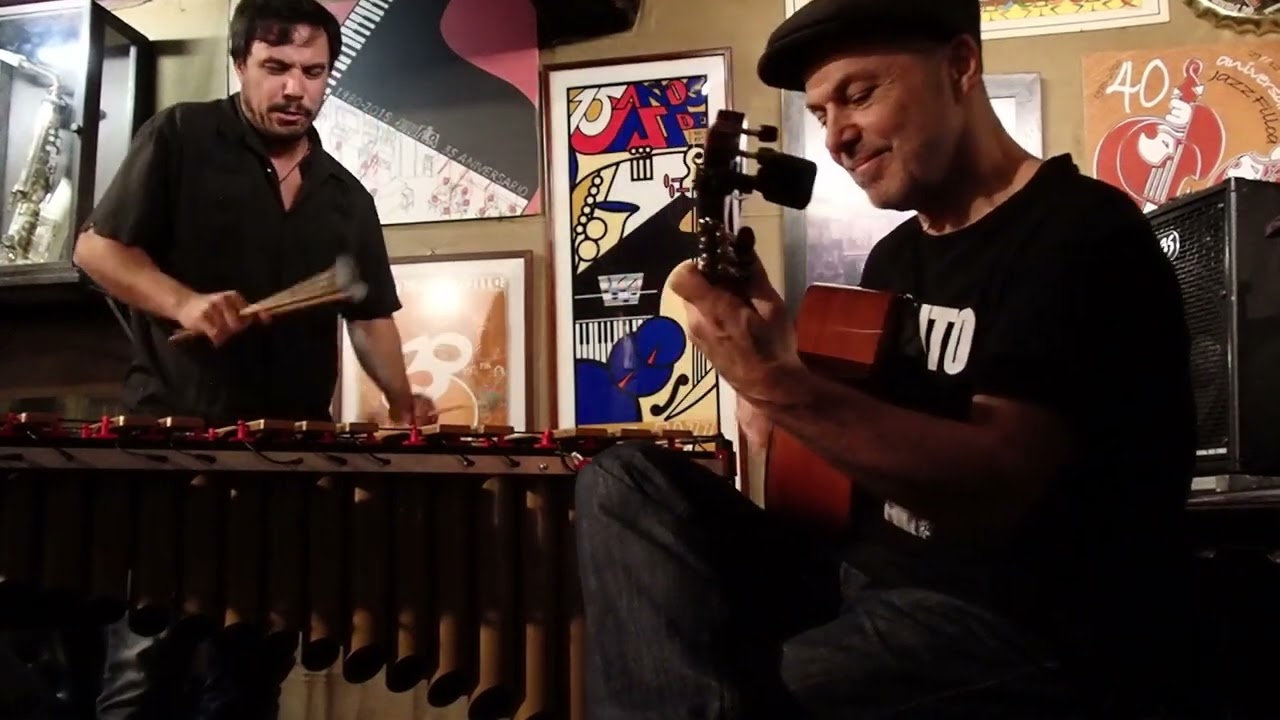 Ton Risco y Marcos Teira en el Filloa Jazz Club, de A Coruña